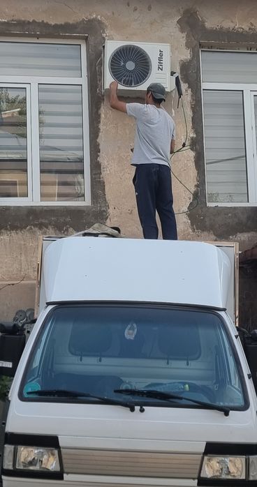 установка кондиционера
