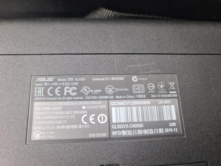 Vand laptop asus rogue