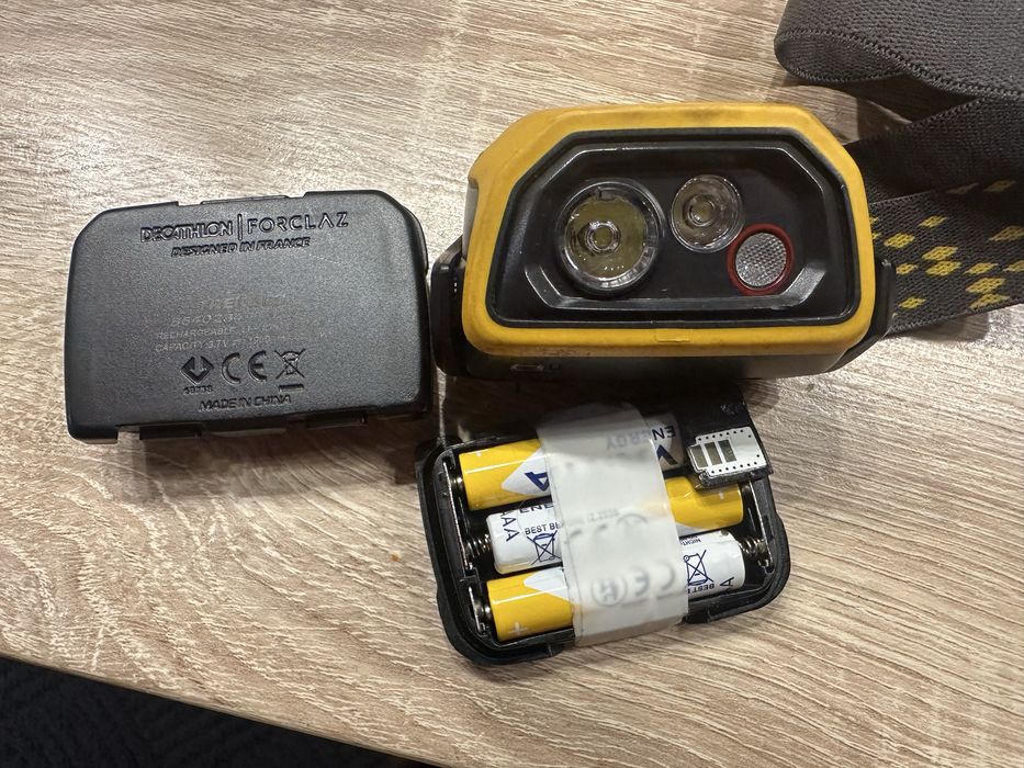 Vand lanterna de cap Forclaz 400lm