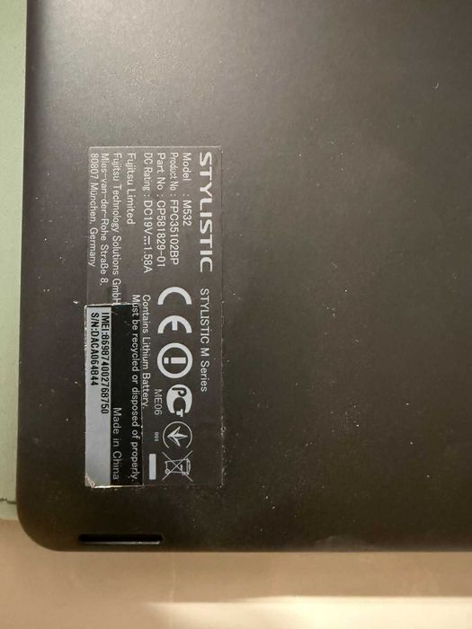 Таблет Fujitsu M532