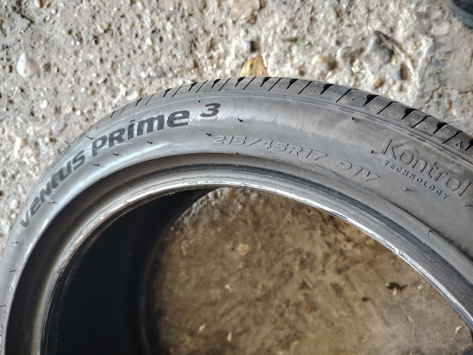215/45 R17 Hankook Ventus Prime3 de vară cu buză pt jante