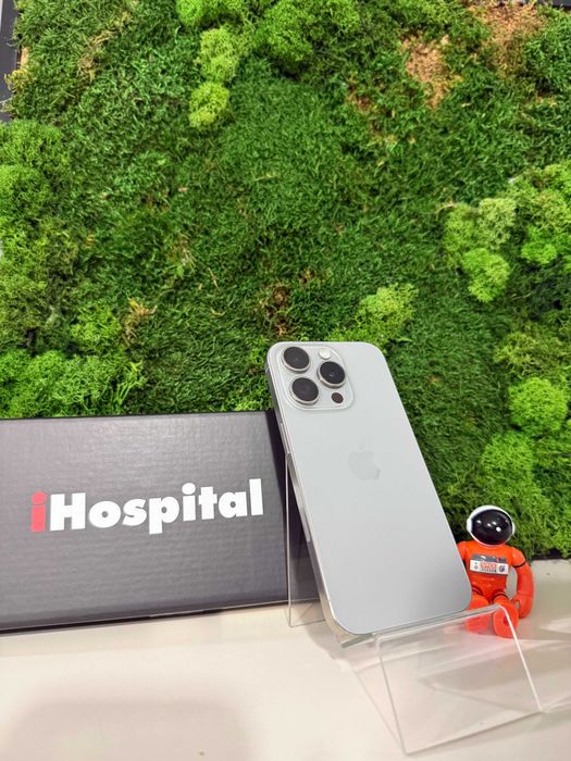 iPhone 15 Pro Natural Titanium 512GB, 86% Baterie #7031