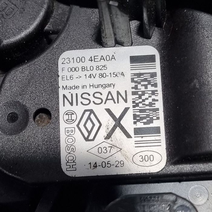 Alternator Nissan Qashqai J11 1.5 Dci 2013 - 2017 110CP 1461CC K9K Euro5 (1510) Diesel ...