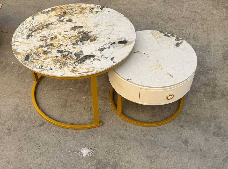 Elton премиум журнальный столик 2в1 из гранита