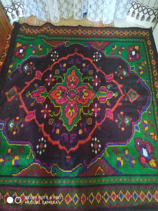 Ръчно тъкан вълнен китеник за спалня 180/184