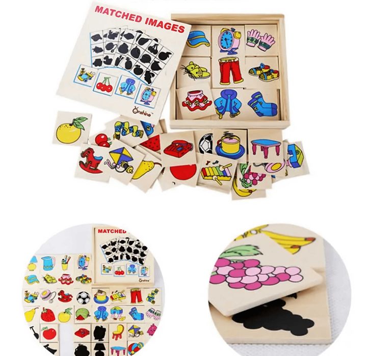 Игра на сенки Стем Монтесори Образователна асоциация и игра за памет