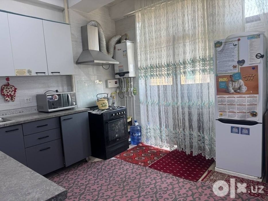 2-комнатная квартира с евроремонтом Сергели, рядом с метро «Озгариш»