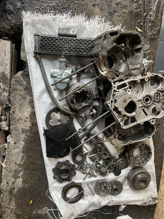 Двигатель альфа 125 куб на разбор