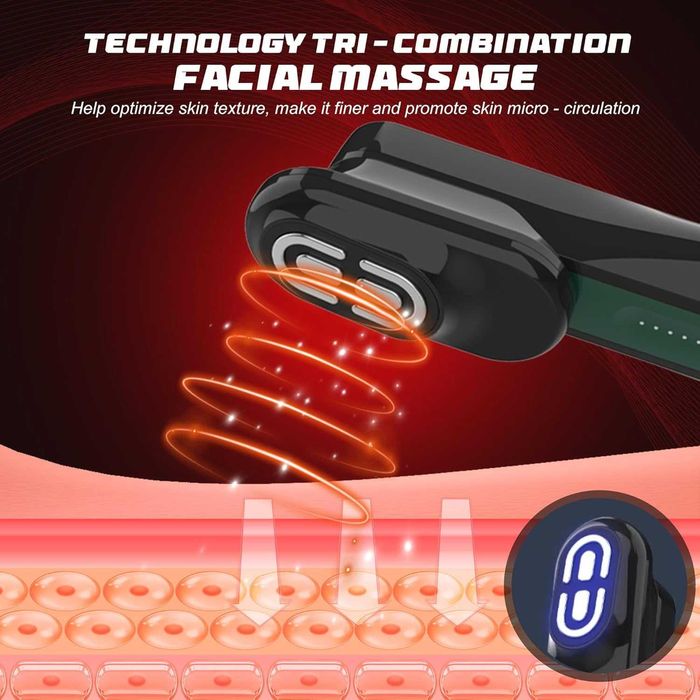 BIOESTHE Мултифункционално устройство,Гребен за растеж на косата,масаж