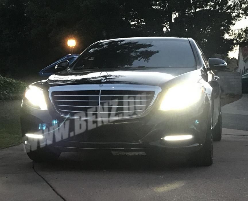 Решетки с LED за Мерцедес W222 reshetki led В222 mercedes