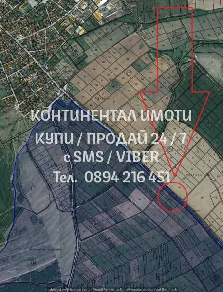 Продава се Парцел в с. Червен, Област Пловдив - 2300 кв.м за 13 €/кв.м - Снимка #2