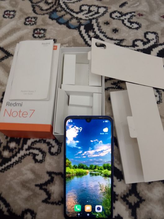 Redmi note 7 tezda sotiladi ishlashlari zo'r xotirasi 32 tali
