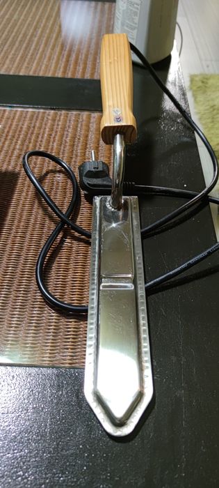 Cuțit electric pentru descăpăcit miere, inox