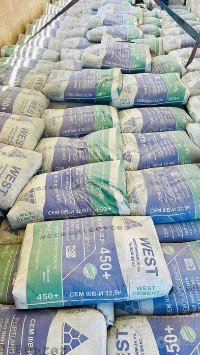 Cement West Sement dostavka tekin Цемент с доставкой