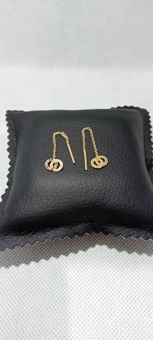 Cercei Aur 14K (Ag18 Tutora b.28422) Garantie 2 ani!