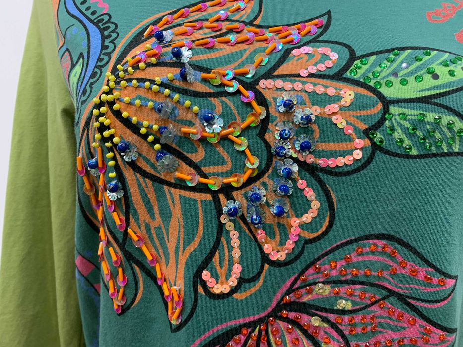 Tunica/ bluza Zelia cu margele cusute