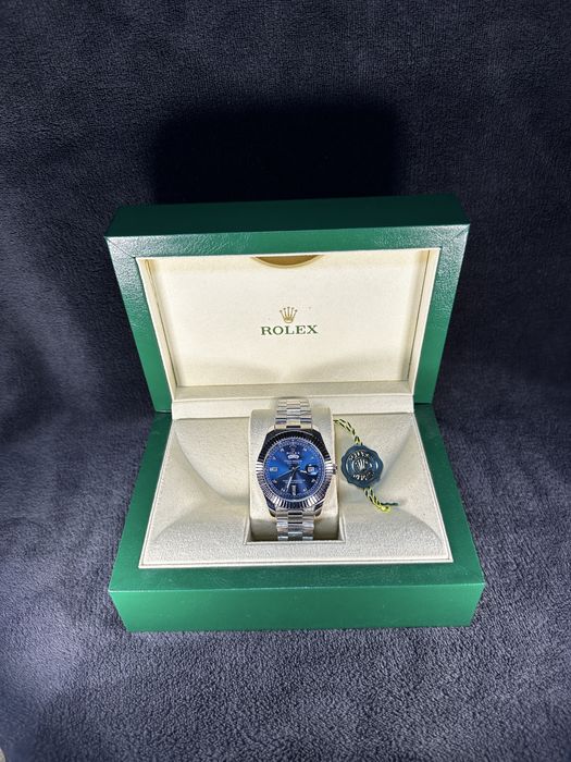 Ceas Rolex Day-Date Arginiu - 41 mm