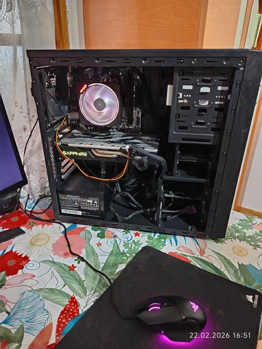 PC Gaming complet + Monitor LG 75Hz | Ryzen 5 3600, RX 580 8GB, 16GB