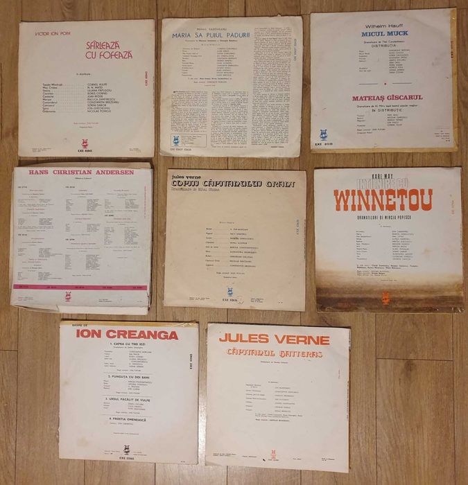 Discuri vinil cu muzica si teatru