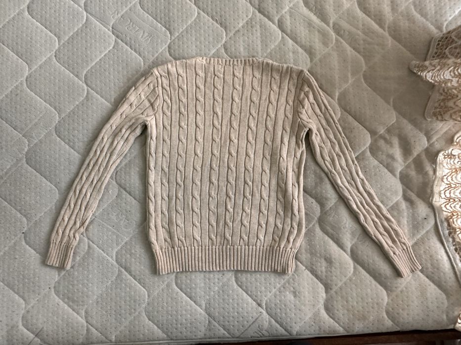 Polo Ralph Lauren Cable-Knit Cotton Crewneck Jumper