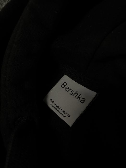 Bershka hoodie black