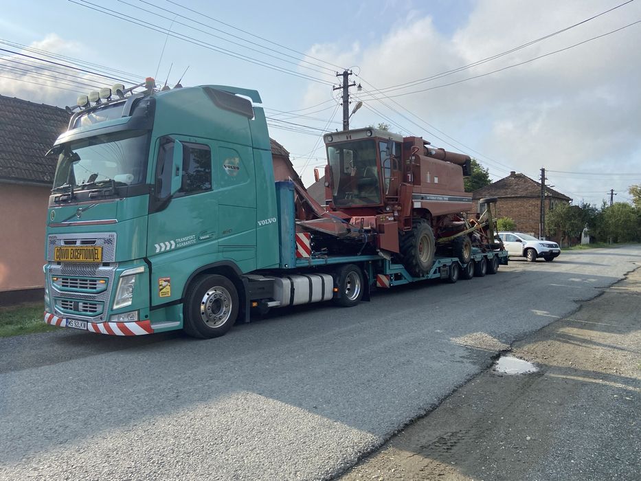 Transport utilaje agricole,combine,tractoare!