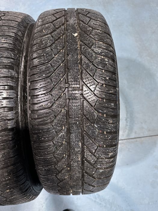 Jante VW R17 cu cauciuciri de iarna si senzori presiune