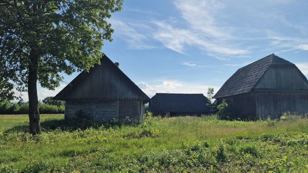 Teren intravilan si casa traditionala in Horodnic de Jos