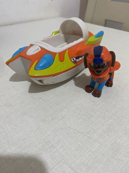 Paw Patrol-Patrula catelusilor-4 vehicule-patrula marina