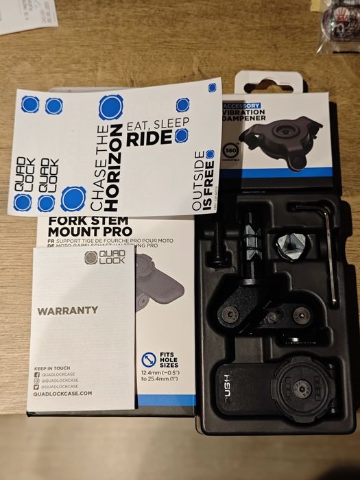 Quadlock fork mount pro