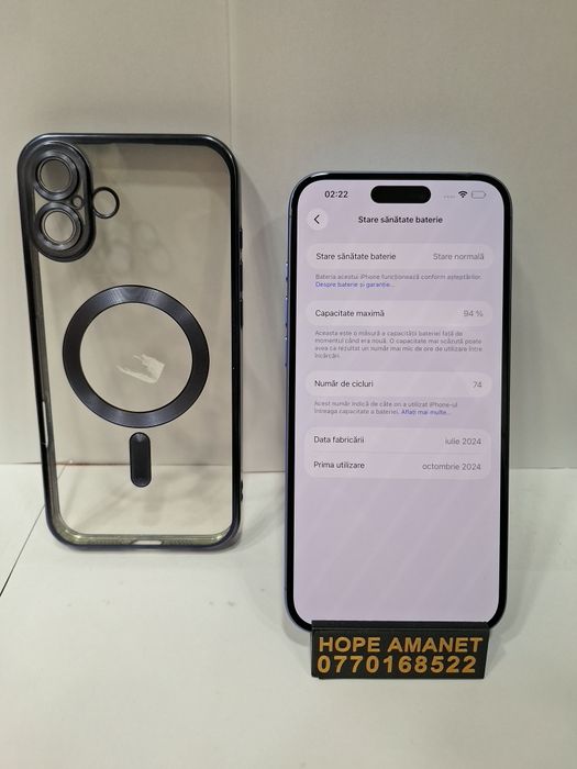 Hope Amanet P1/ iPhone 16 Plus #37496
