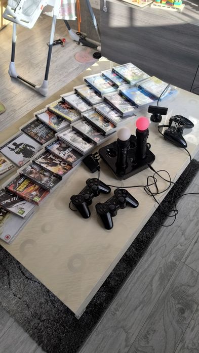 PlayStation 3 – пълен комплект + много игри