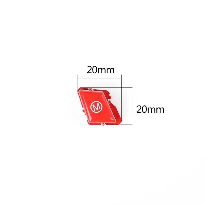 Capac Buton Butoane Capace Volan M Sport E90 E91 E92 E93 Rosu Albastru