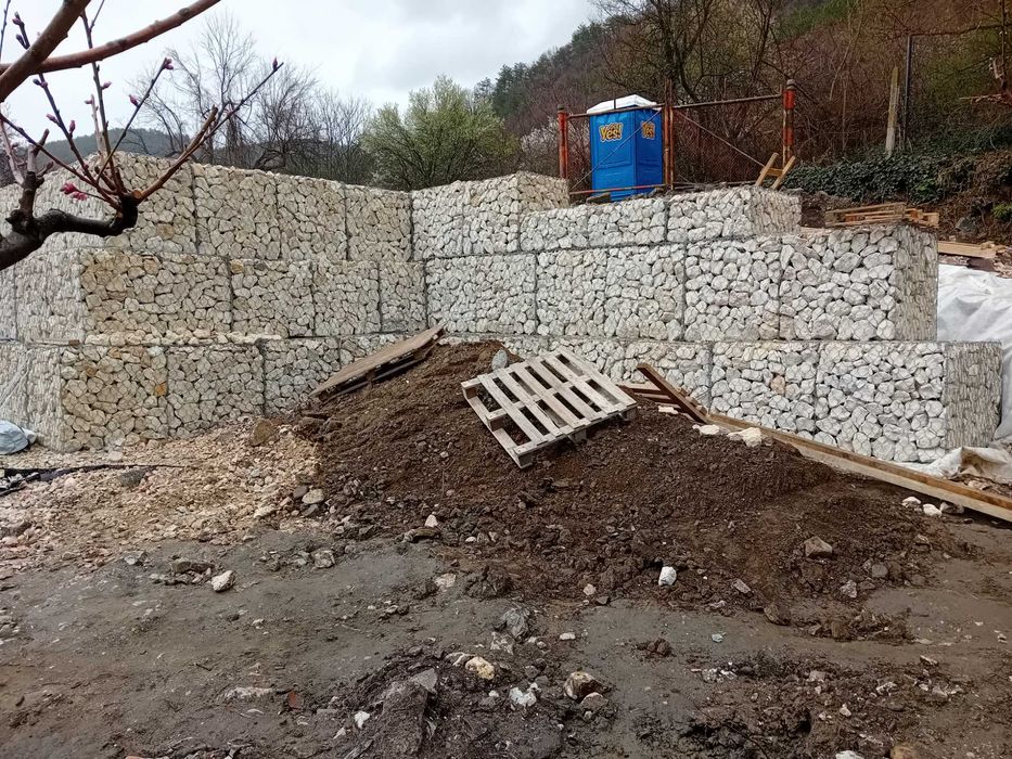 Габиони , подпорни оградни и декоративни