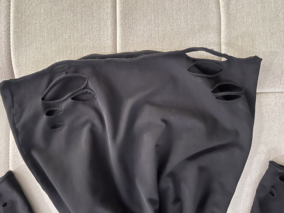 Oversize черна рокля