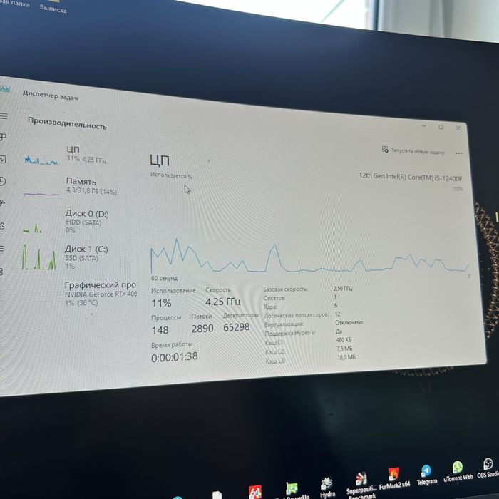 Продам пк комплект rtx 4060