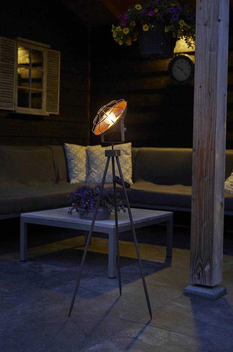 Lampa solara MODERNA pentru evenimente vintage industria