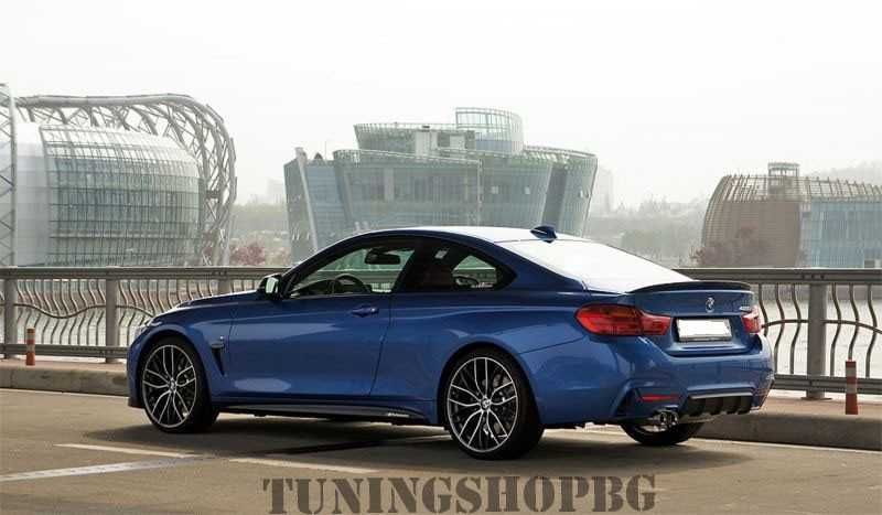 M перформанс дифузер за BMW БМВ f32 f33 f36 13-