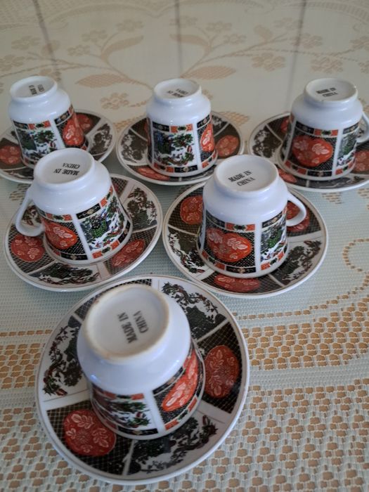 Сервиз за кафе от порцелан,9