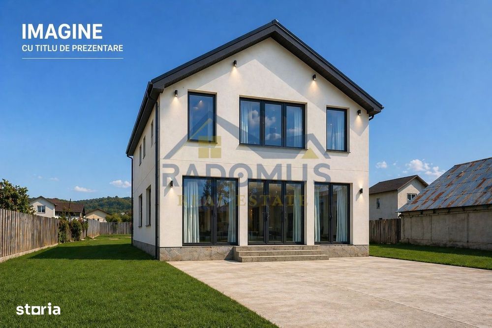 Casă individuală P+1 – proiect generos, poziție excelentă | Lipănești