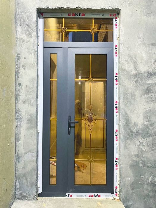 Акфа ромлар ва эшик ва сеткалар