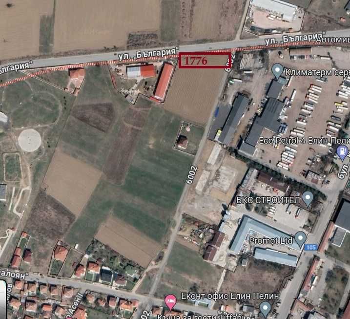 Продава се Парцел в Елин Пелин - 1776 кв.м за 100 €/кв.м - Снимка #5