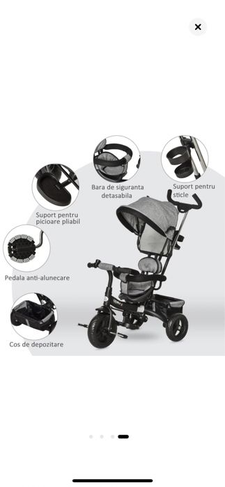 Tricicleta copii Homcom