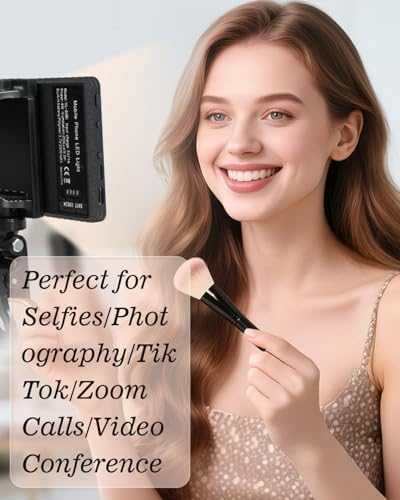 Нова селфи Портативна видео лампа 60 LED 2500-6500K 10 яркости 2200mAh