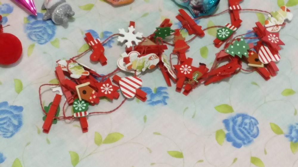 Продам ёлочные игрушки, прищепки и мягкие новогодние украшения, советс