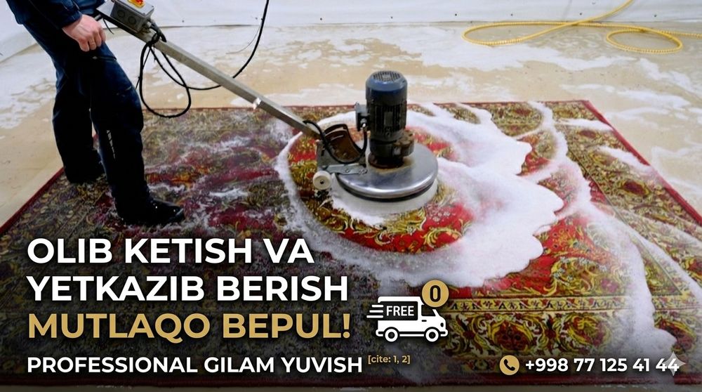 Keless Gilam yuvish/Стирка ковров Mebel yuvish Parda yuvish