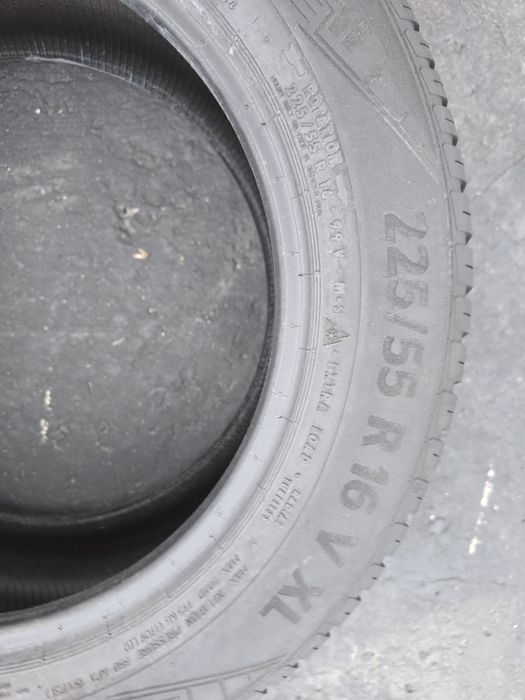 1x 225 55 16 continental allseason