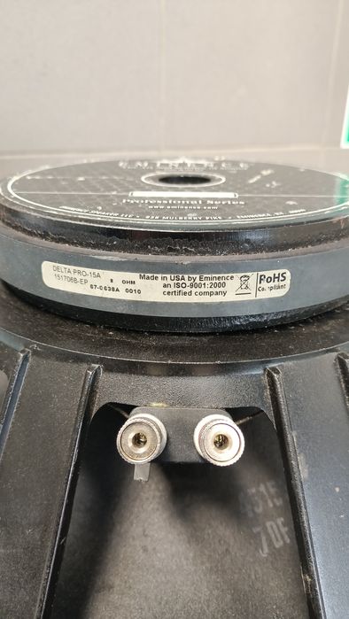 Difuzor bass 15 Eminance