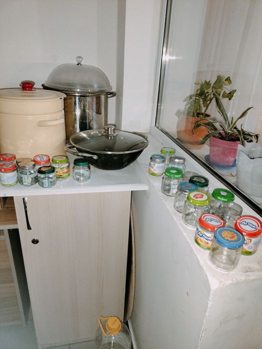 Баночки из под пюре с крышками