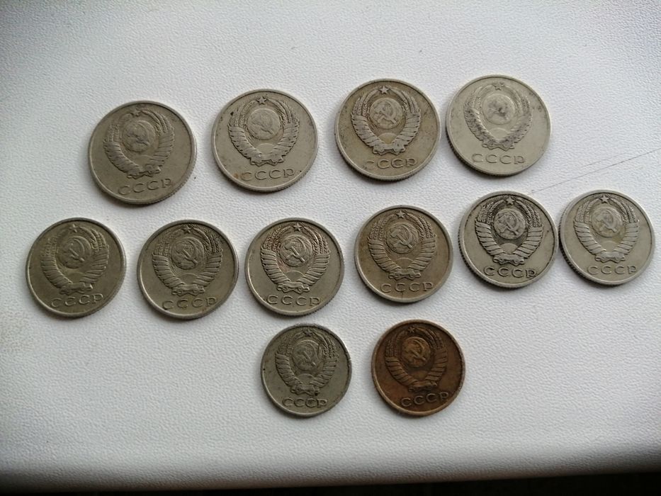 Монеты СССР и Казахстан
